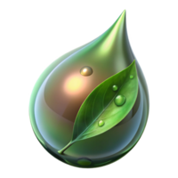 beautiful classic A close-up of a dewdrop on a leaf, reflecting the surrounding environment, macro photography, sparkling light, authentic png