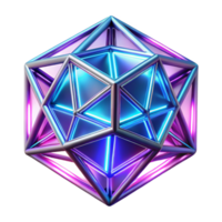 stunning rustic Geometric fractals composed of interconnected, glowing neon lines, with a dramatic, chiaroscuro lighting effect, in a cyberpunk style high resolution png
