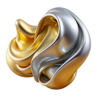 vibrant traditional Flowing, liquid metal forms in shades of gold and silver, with a subtle, ambient lighting, in a surreal, abstract expressionism style original png