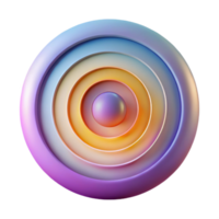 dramatic artistic elegant vintage A Series of Concentric Circles Radiating 4K premium png