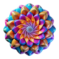 vibrant rustic A kaleidoscope of swirling, geometric patterns, in vibrant, complementary colors, with a soft, diffused lighting, in a psychedelic, op art style genuine png