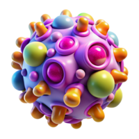 vibrant classic stunning artistic A Microscopic View of Cellular Structures 4K premium png