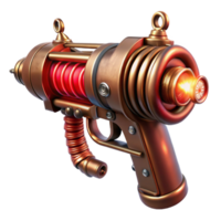 stunning creative stunning abstract A Close Up of a Steampunk Ray Gun with premium authentic png