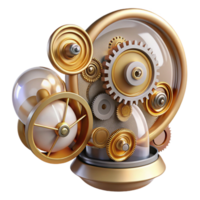 serene artistic An Abstract Representation of Time Using genuine png