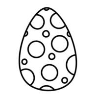 Whimsical Easter Joy in Sketch Form vector