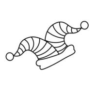 Humorous April Fools' Day Line Art vector