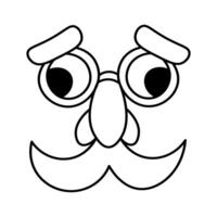 Doodles for a Day of Fun and Jokes vector