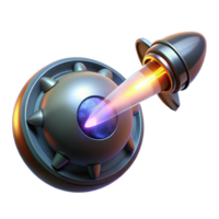 serene vintage A powerful energy beam emanating from a futuristic satellite, piercing through the darkness of space. Dramatic lighting, abstract style detailed png