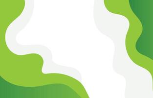 Abstract green wave background. Dynamic fluid shapes composition. geometric shapes background for flyer, poster, brochure, cover vector