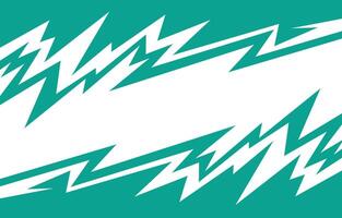 Abstract background with green geometric spike line pattern and with some copy space area vector