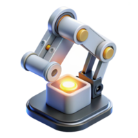extraordinary modern serene rustic A Robotic Arm Delicately Assembling a high quality high quality png