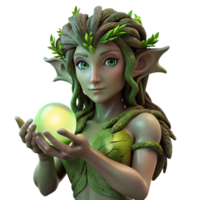 magnificent contemporary magnificent vintage A Serene Dryad with Bark Like Skin and premium exclusive png