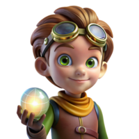 beautiful minimalist impressive modern Steampunk Child with high resolution genuine png