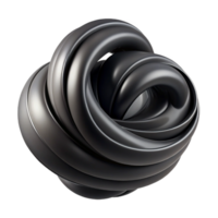 extraordinary minimalist A dynamic composition of swirling lines and curves, in a monochromatic palette of deep black, creating a sense of movement and energy authentic png