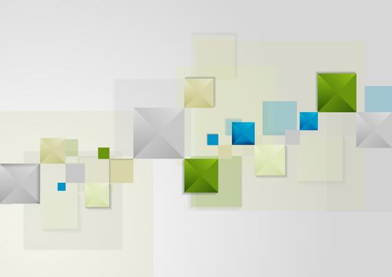 Abstract bright geometric tech background