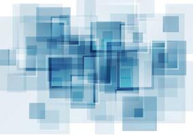 Hi-tech blue abstract background vector