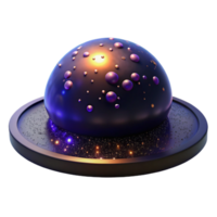 impressive modern A field of glowing particles suspended in a dark void, with a sense of depth and cosmic scale genuine png