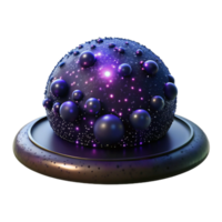 beautiful artistic A field of glowing particles suspended in a dark void, with a sense of depth and cosmic scale exclusive png