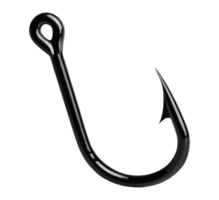 A sharp hook on a transparent background png