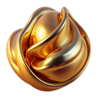 serene traditional A dynamic flow of liquid metal, morphing and transforming into abstract shapes, with a reflective, metallic texture, lit by a warm, golden light genuine png