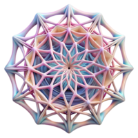 magnificent vintage An intricate web of interwoven, thread-like lines, creating a delicate, lace-like pattern, in a soft, pastel palette, with a diffused lighting detailed png
