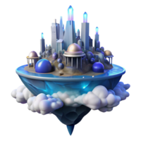 elegant traditional elegant minimalist A Floating City Suspended Amidst a genuine exclusive png