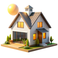 elegant vintage Modern farmhouse, clean lines and natural materials, bright sunlight, modern rustic aesthetic authentic png