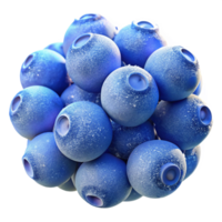 extraordinary creative Blueberries Covered in genuine png