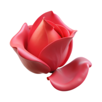 vibrant abstract impressive classic A Single Rose Petal Falling premium original png
