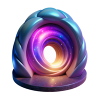 serene rustic elegant abstract A Mystical Portal Swirling with Energy professional exclusive png