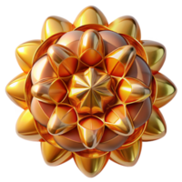 elegant minimalist A kaleidoscopic array of overlapping, translucent shapes, bathed in a warm, golden light, in a psychedelic, Op Art style authentic png
