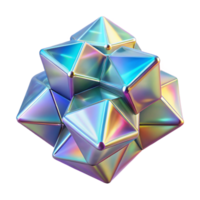 stunning modern A microscopic view of crystalline structures, shimmering with iridescent colors, illuminated by polarized light, in a scientific, abstract style original png