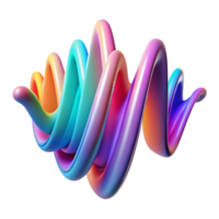 stunning rustic A dynamic, abstract representation of sound waves, using vibrant colors and flowing lines, lit by a pulsating, rhythmic light, in a synesthetic style premium png