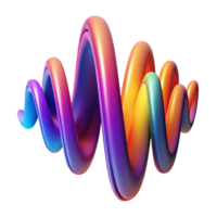 extraordinary classic A dynamic, abstract representation of sound waves, using vibrant colors and flowing lines, lit by a pulsating, rhythmic light, in a synesthetic style detailed png