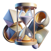 vibrant rustic An abstract representation of time, using fragmented, overlapping shapes and distorted perspectives, lit by a flickering, ephemeral light, in a surrealist style 4K png