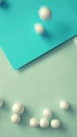 Conceptual image of geometric blocks background video