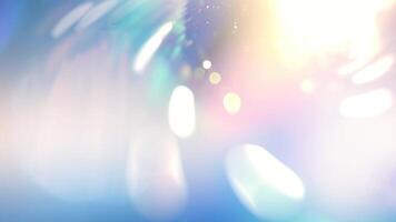 Abstract light background with blurred bokeh effect video