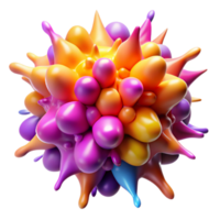 wonderful traditional A chaotic explosion of vibrant, watercolor splashes, lit by a dramatic chiaroscuro effect, in an abstract expressionist style high quality png