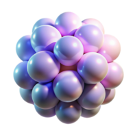 magnificent rustic A cluster of luminous orbs, radiating a soft, gradient light, in a minimalist, futuristic style original png