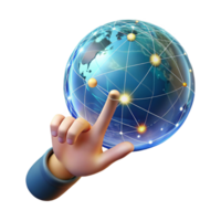 vibrant abstract A Human Hand Reaching out to Touch a professional png