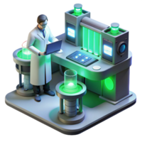 beautiful rustic A Futuristic Laboratory Filled with original png