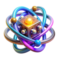 extraordinary vintage A Quantum Computer Processing Complex detailed png