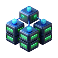 extraordinary vintage A Network of Interconnected Servers exclusive png
