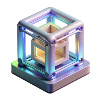 elegant classic A D Printer Creating a Complex detailed png