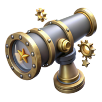 vibrant vintage A Steampunk Compass with Intricate Gears exclusive png