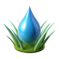 extraordinary traditional A Single Raindrop on a Blade of Grass authentic png