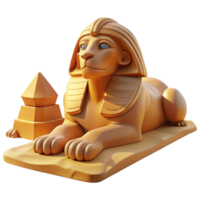 impressive vintage A Serene Sphinx with the Head of a high quality png