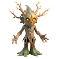 dramatic contemporary A Majestic Humanoid Tree Spirit with high quality png