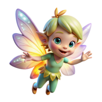 elegant abstract A Playful Pixie with Delicate premium png