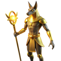 beautiful vintage A Majestic Anubis with the Head of a genuine png